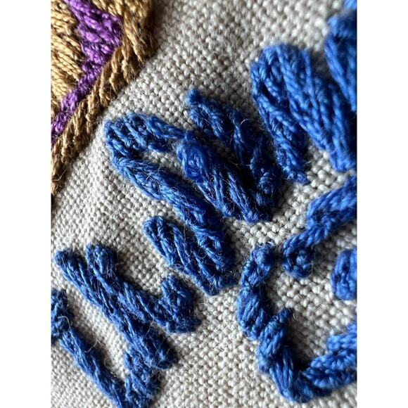 Catstudio Sonoma County Original Hand Embroidered Decorative Pillow 2012 USA 2 - Picture 16 of 16